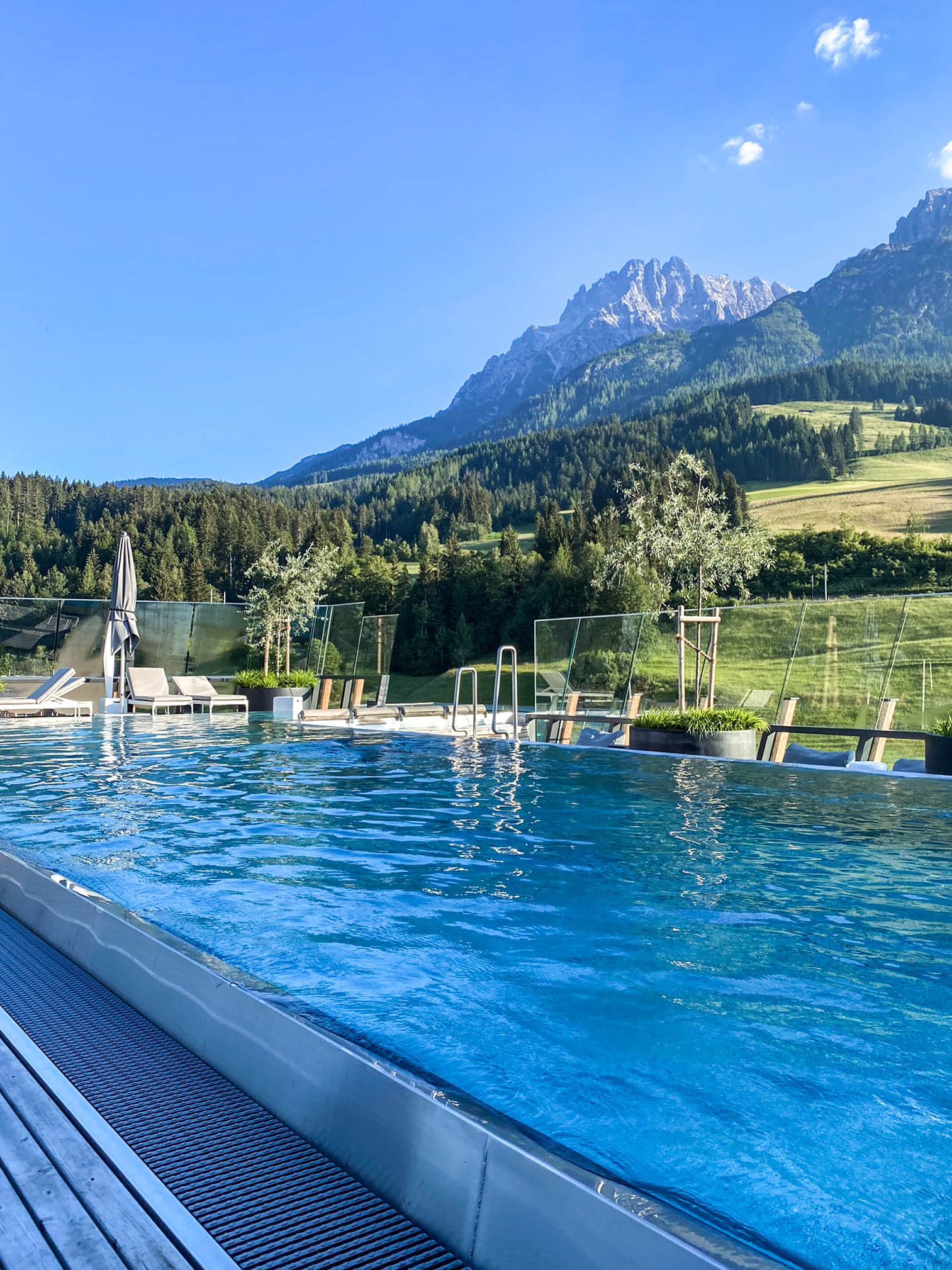 Salzburger Hof in Leogang Infinity Pool